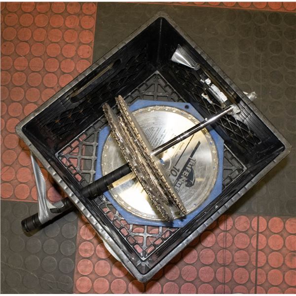CASE OF 15+ SAW BLADES