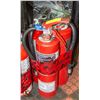 Image 1 : 3 10LB FULLY CHARGED+CERTIFIED FIRE EXTINGUISHERS