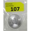 Image 1 : 1 Oz .9999 Silver 2023 Canada Maple Leaf Coin 