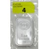 Image 1 : 5 Oz .999 Silver JBR Ethically Sourced Bar 