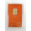 Image 2 : 1 Gram .9999 Fine Gold Valcambi Suisse Certified Bar 