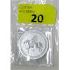 Image 1 : 1 Oz .999 Silver 2022 Pegasus St. Helena Coin 