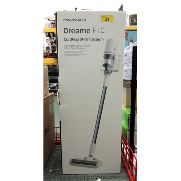 New Dreametech P10 Cordless Stick Vacuum