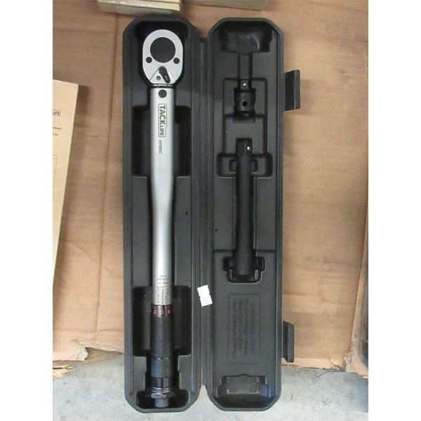 New 3/8" Drive Click Torque Wrench/10-80 LB 