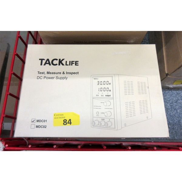  New Tacklife DC Power Supply - Model: MDC01