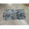 Image 1 : New Grey Slip Resistant Fun Fur Mat - 64" x 33"