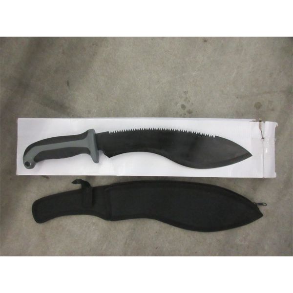 New Hunting Knife with 11" Blade - Has Sheath