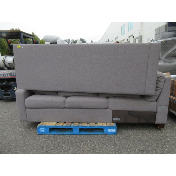 Grey Fabric Sectional Sofa Parts - Store Return