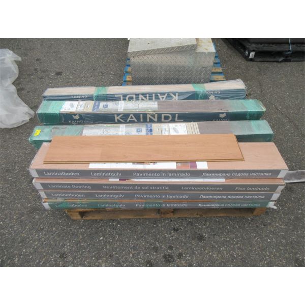 Skid of Assorted Laminate Flooring