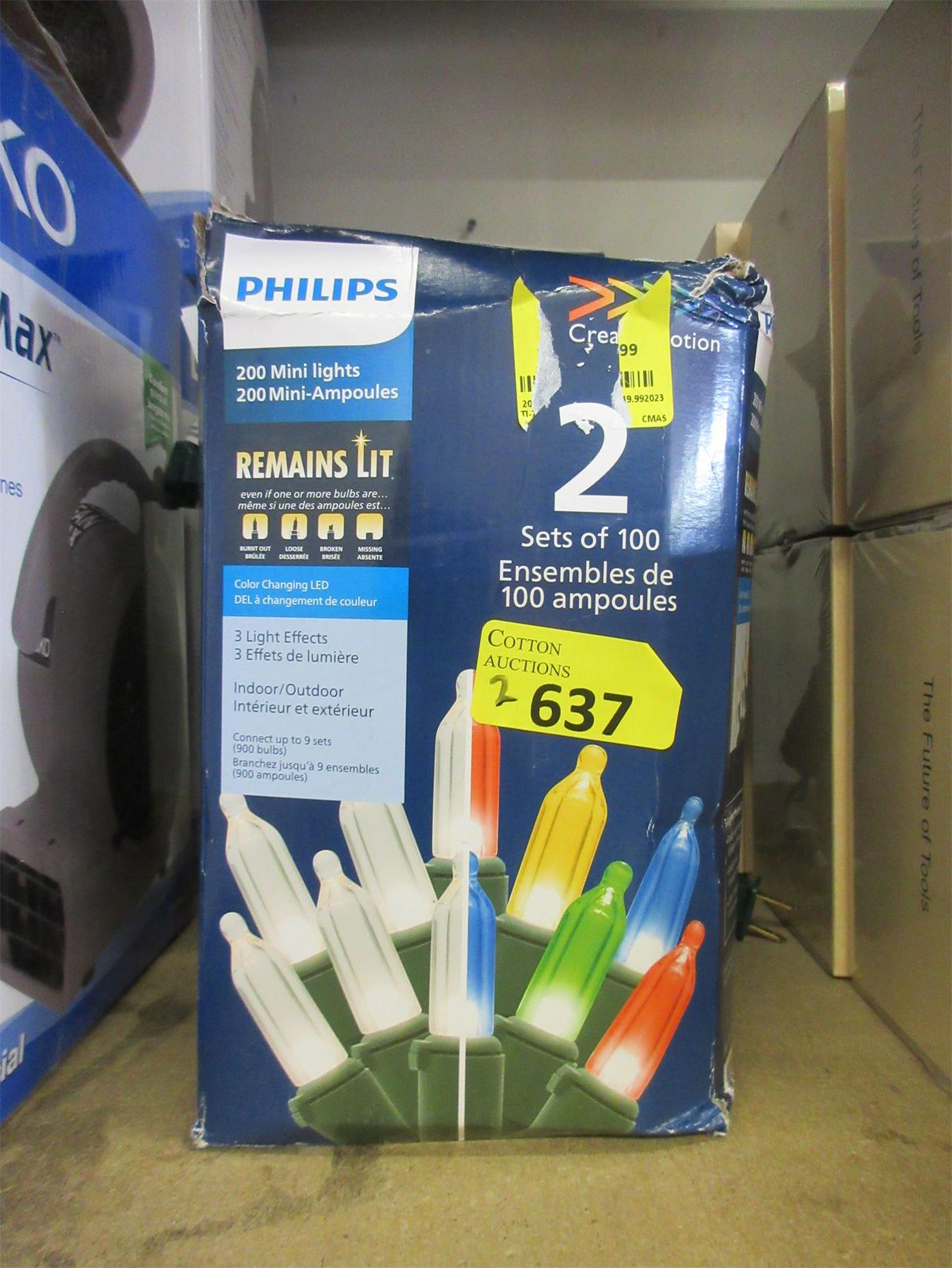 Philips Led Mini Light String Set 2 Sets of Philips Colour Changing Mini String Lights