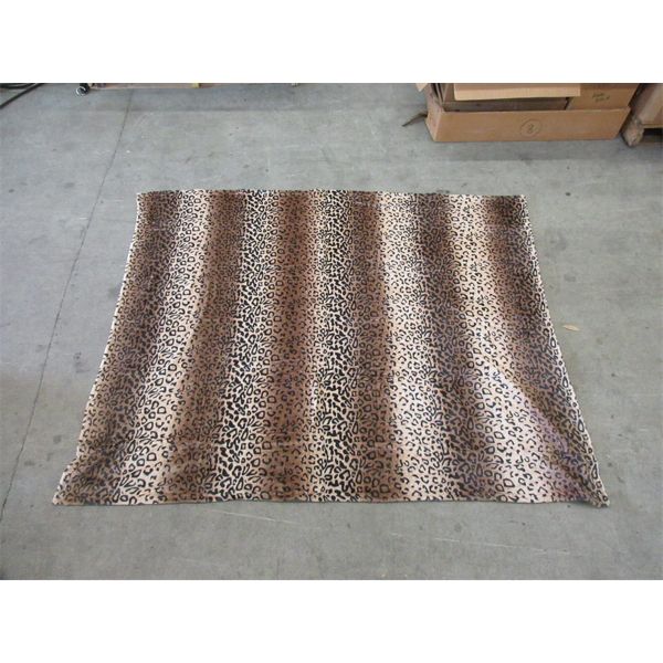 4 New Leopard Print 50" x 60" Throw Blankets