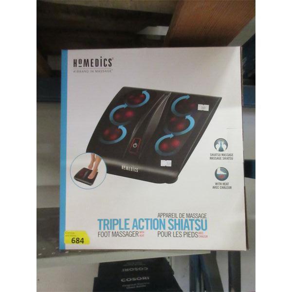 HoMedics Triple Action Shiatsu Foot Massager