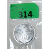 Image 1 : 1 Oz .999 Silver Saint Gaudens Round 