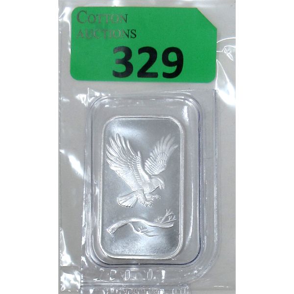 1 Oz .999 Silver Eagle SilverTowne Bar 