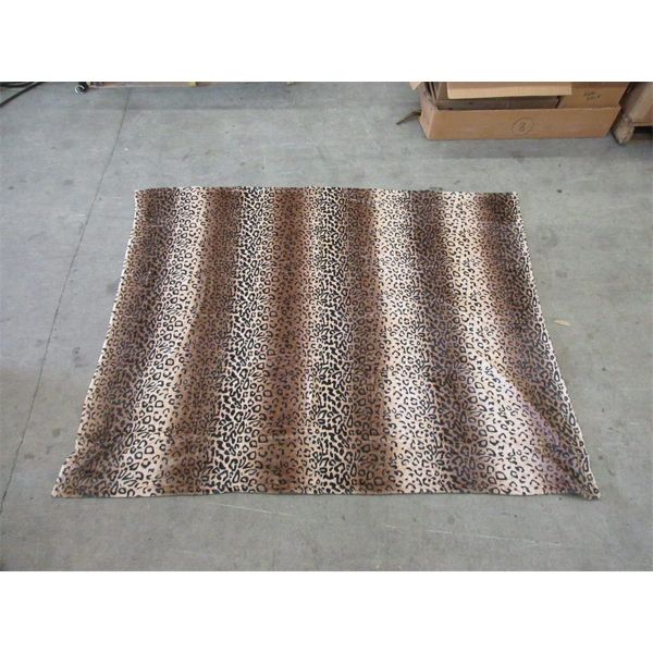 4 New Plush 50" x 60" Throw Blankets - Leopard