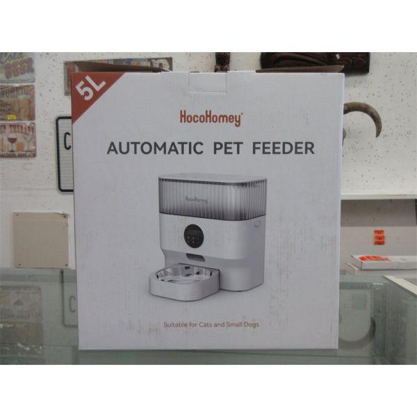 New 5 L Automatic Pet Food Dispenser by HocoHomey