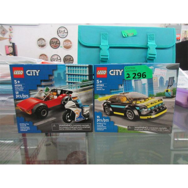 2 New LEGO City Building Toys