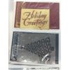 Image 7 : 40 Assorted Card Stencils & 10 Embossing Paste