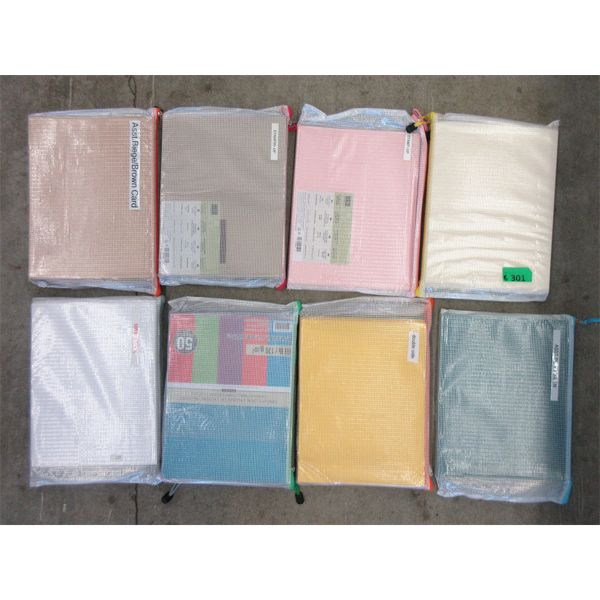 7 KG of Assorted Cardstock Paper in Zip Envelopes