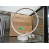 Image 1 : 2 New 14" Albrillo Ring Style LED Table Lamps w/ USB Ports