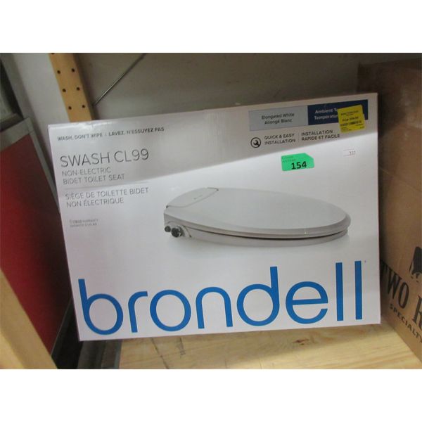 Brondell SWASH CL 99 Bidet Toilet Seat