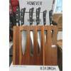 Image 2 : New Homever 7 Pcs. Kitchen Knife Set in Slim Block