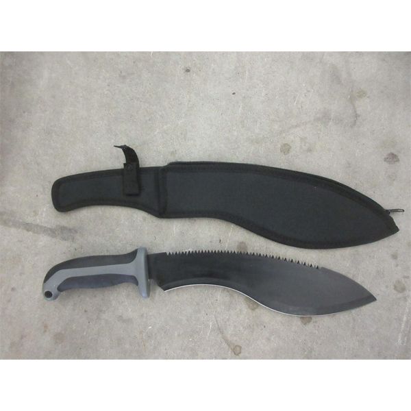 New Hunting Knife with 11" Blade - Has Sheath