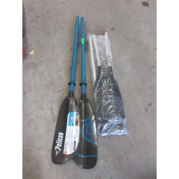 Set of 2 New Paddles & 1 Pelican Vesta Paddle