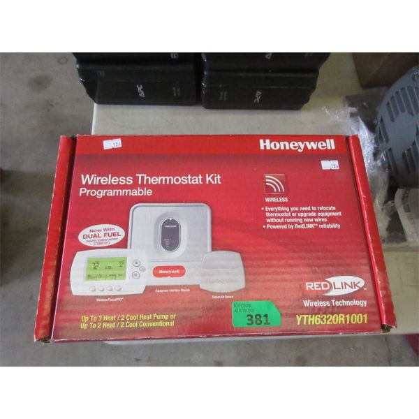 Honeywell Wireless Programmable Thermostat Kit