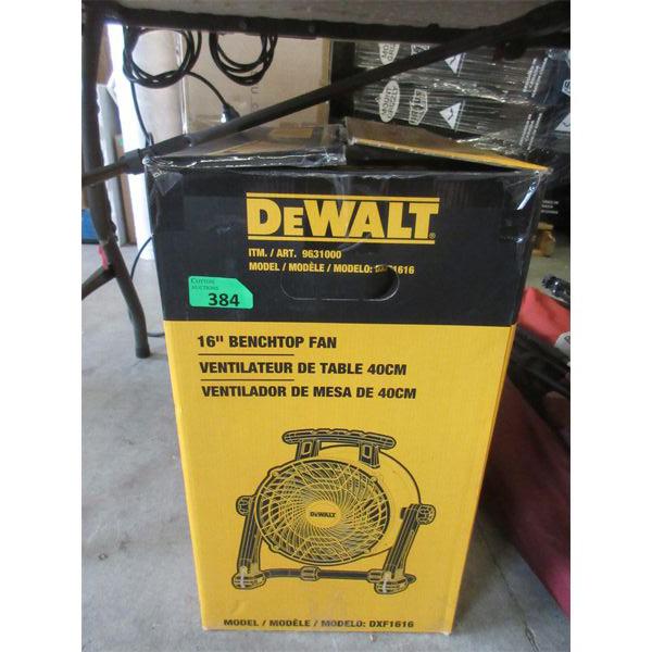 DeWalt 16" Benchtop Fan