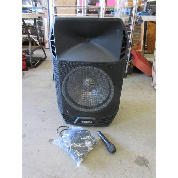 ION PA System with Microphone & Cables