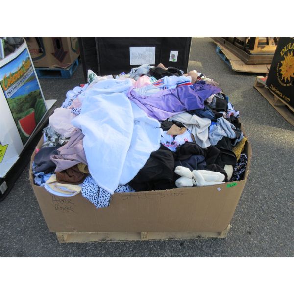 Skid of Clothing & Soft Household Goods