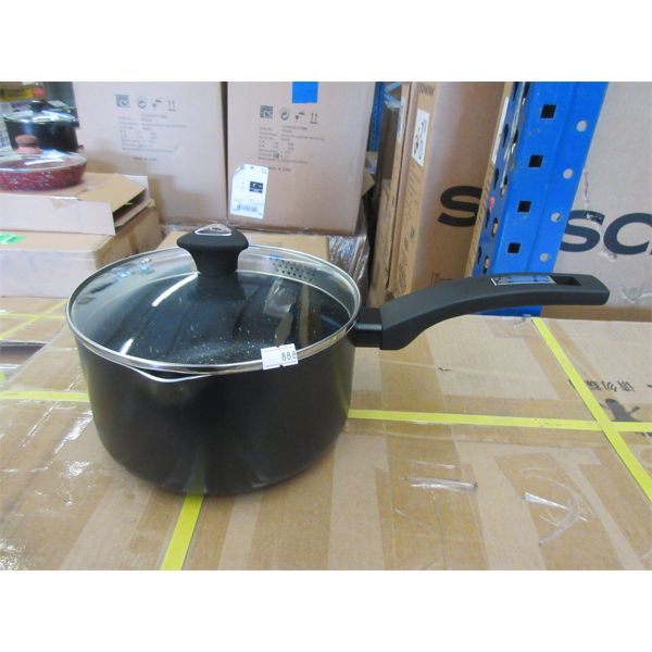 New KOCH 1.5 Quart Non-Stick Sauce Pan w/Lid