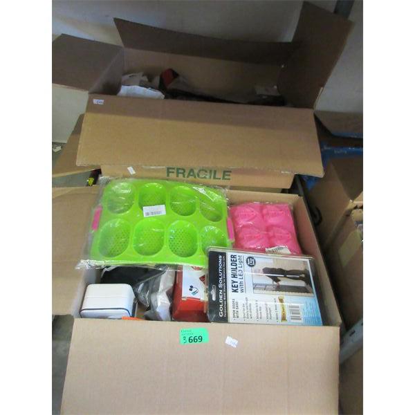 3 Boxes of Assorted Amazon Overstock Goods