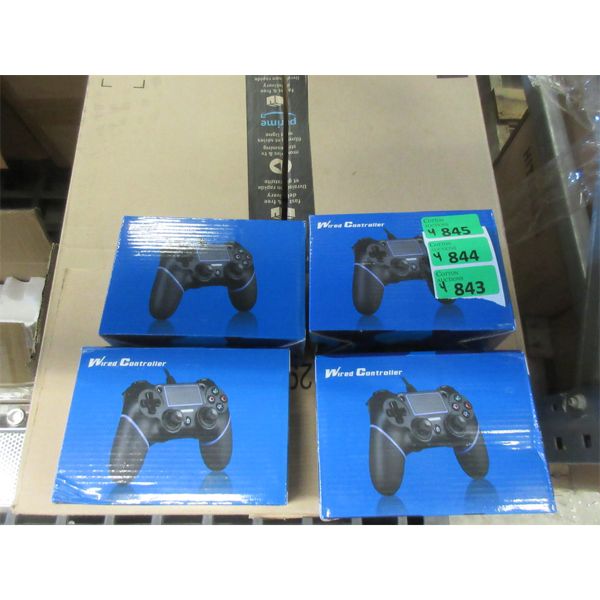 4 New PS4 Wired Controllers by Sentiophger