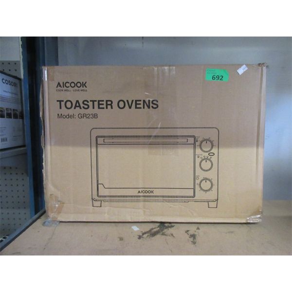 New AICOOK GR23B  Toaster Oven 