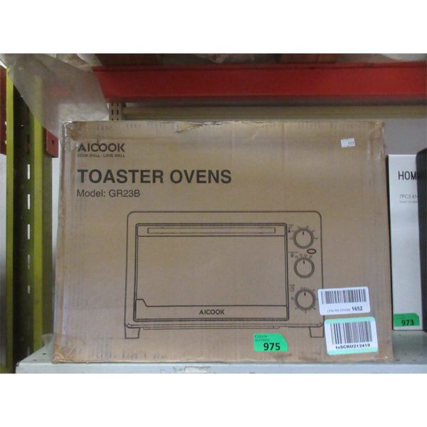 AIcook Toaster Oven - Model: GR23B