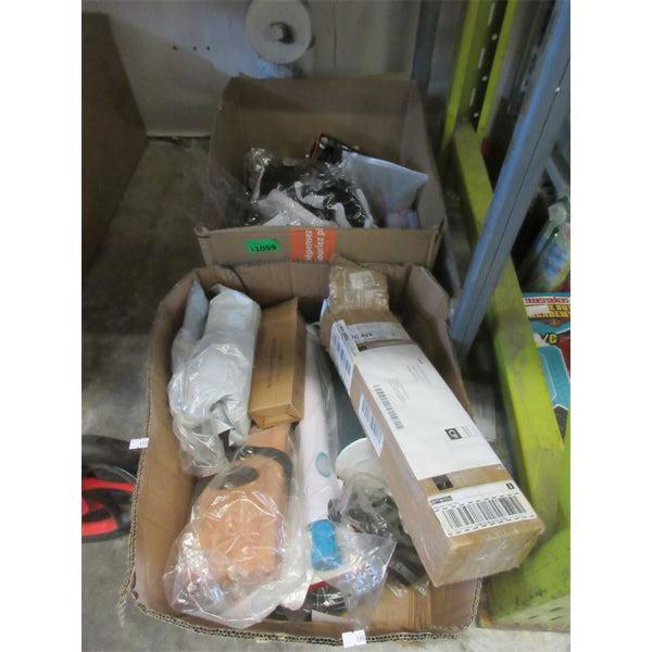 2 Boxes of Overstock & Open Box Goods