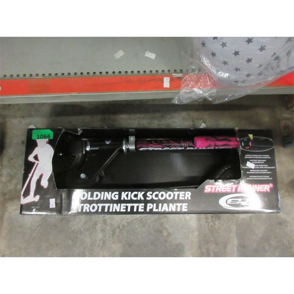 Street Runner Folding Kick Scooter in Box