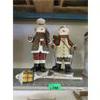 Image 1 : 2 Resin Decorative Snowmen