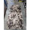 Image 1 : New Brown Slip Resistant Fluffy Mat - 64" x 33"