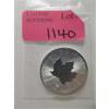 Image 1 : 1 Oz .9999 Silver 2023 Canada Maple Leaf Coin