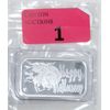 Image 1 : 1 Oz. .999 Silver Headless Horseman Halloween Bar