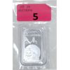 Image 1 : 1 Oz. .999 Silver Happy Halloween Art Bar