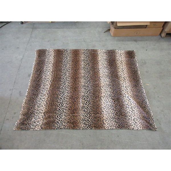 4 New Plush 50" x 60" Throw Blankets - Leopard