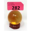 Image 1 : 38 mm Crystal Orb on Stand