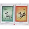 Image 1 : 2 Tija Patrick 2008 Dog Posters - "Fetch" & "Play"