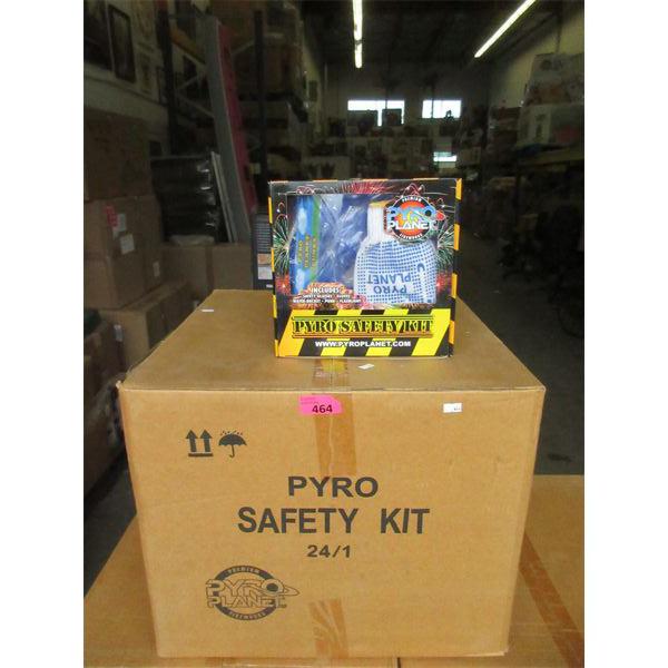 Case of 24 New Pyro Safety Kits