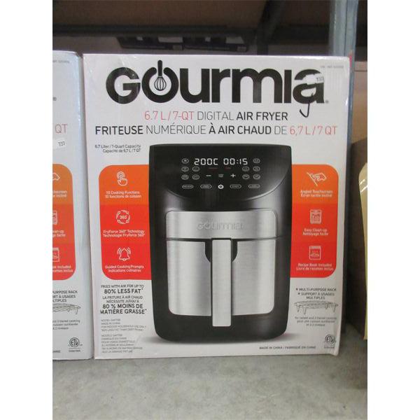 Gourmia 6.7 L Digital Air Fryer - Tested Working