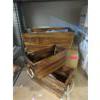 Image 1 : 2 Sets of 3 New Small Wood Planter Boxes